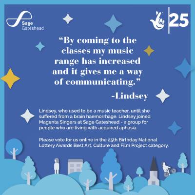 Lindsey | National Lottery Awards Lindsey | National Lottery Awards