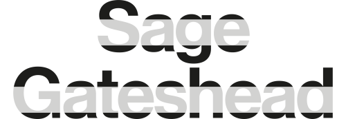 Sage Gateshead Logo striked through